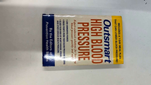 Outsmart High Blood Pressure |old unused book | Health book