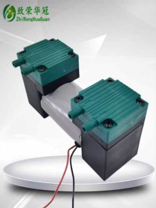 Dual Head DC Vacuum Pump Mini Silent Membrane Air Pump Miniature Vacuum Pump Compact Size Family Organizing Tools ZR5102PM