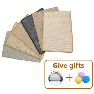 Cat Scratcher Sisal Mat Board Cat bed Cat Scraper Cats Tree Protective Sisal Mat for Cats to Keep Your Furniture Safe