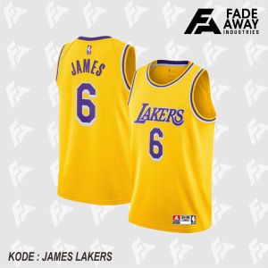 JERSEY BASKET NBA JAMES #6 LAKERS