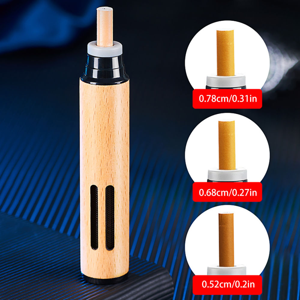 Portable Wooden Car Mounted Ashtray Anti Falling Dust Smoke Proof 3 Sizes Available For Car Office Use
_voghion.com