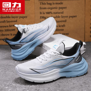 Warrior Mens Running Shoes Breathable Thin Style Youthful Energy Mesh Inner Casual Sport Sneakers for Marathon And Daily Wear