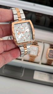 Jam Tangan Wanita Morgan Miller-MM04: Rantai Stainless Tanggal Aktif