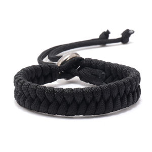Noter Handwoven Paracord Survival Bracelet Homme Adjustable Punk Jewelry For Men Fathers Day Moda Masculina Pulseras Hombre