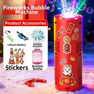 CEYU | Automatic Bubble Machine Colorful Lights Music Rechargeable