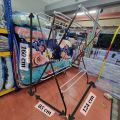 QEE 3V RAK AMPAIAN PENYIDAI BAJU WITH ROLLER SUPER HEAVY DUTY STRONG STANDING. 
