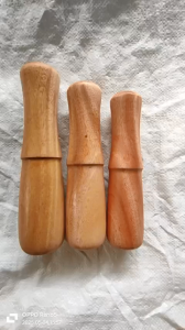 Bộ 3 chày gỗ nguyên khối màu tự nhiên