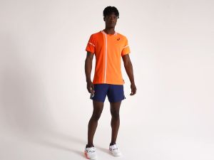 Asics กางเกงเทนนิสผู้ชาย Mens Match 7in Short | Blue Expanse ( 2041A285-413 )