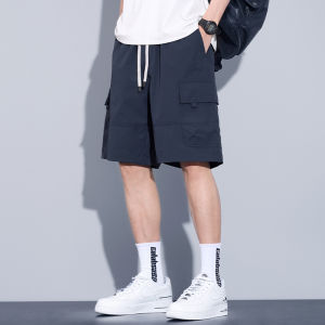 Mens Ice Silk Thin Quick-dry Casual Shorts 5 Divisions