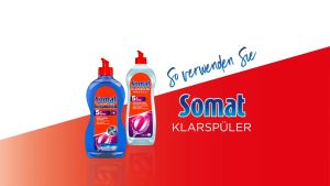 Nước làm bóng bát đĩa Somat 750ml Đức - Nước làm bóng bát đĩa dùng cho máy rửa bát