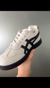 New Elegant Women Casual Sneakers White PU Leather Low-Cut Round Toe Shoes low cut shoes for women  Low-cut sneaker shoes for women Sports Casual Shoe fashion