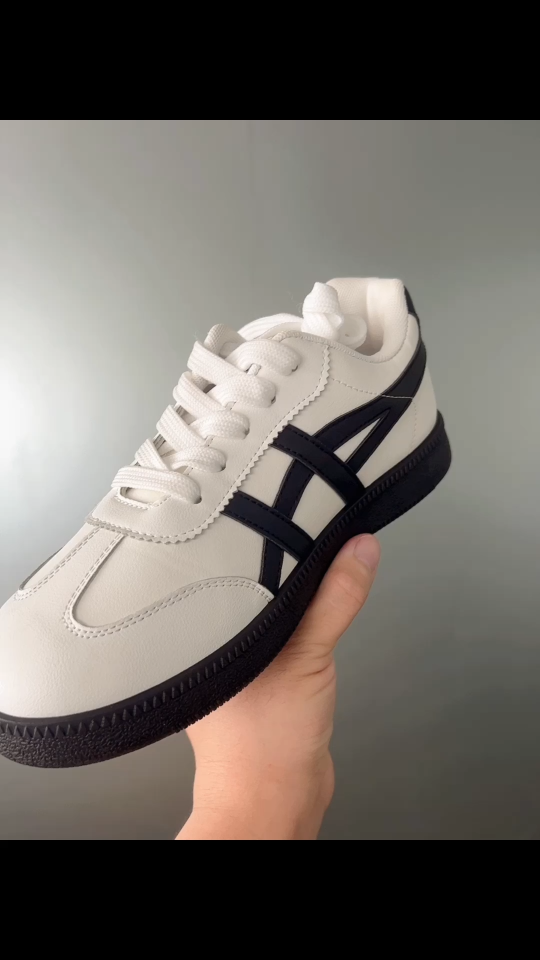 New Elegant Women Casual Sneakers White PU Leather Low-Cut Round Toe Shoes low cut shoes for women Low-cut sneaker shoes for women Sports Casual Shoe fashion