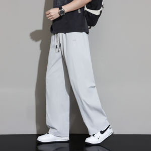 TUCANO | Casual Loose Straight Work Pants Thin Culottes Long Trousers
