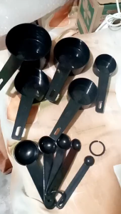 11pcs Measuring Tools Kitchen Measuring Spoons Teaspoon Sugar Scoop Cake Baking Flour Measuring Cups