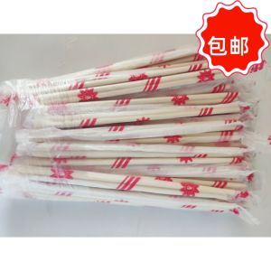 Premium Disposable Cylindrical Chopsticks 400 Pairs 4.6x17.5cm Size Bamboo Material from China for Restaurant Takeaway