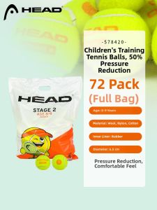 HEAD | Durable Training Tennis Balls For All Ages Multi-Color