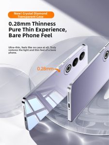 OUXUAN | Ultra-thin Transparent Full-protection Shockproof Womens Simple OnePlus Ace Phone Case