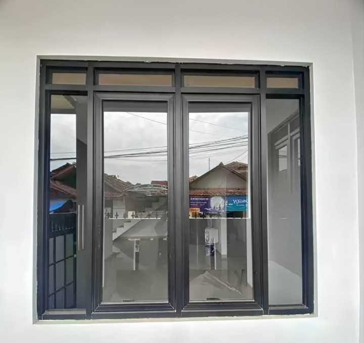 Pintu Aluminium Jendela Fullset SNI Pintu Jendela Aluminium Minimalis