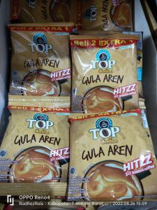kopi top gula aren (15 sachet x 22 gram)