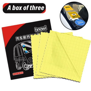 12pcs Car Windshield Electrostatic Stickers Annual Inspection Labels Static Decals PVC Traceless Sticker Interior Accessories