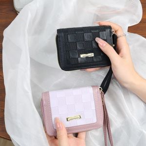 Ví Da Ngắn Cho Nữ 2025 Ví Đựng Tiền Nhỏ Thời Trang Đơn Giản Nhiều Khe Cắm Thẻ Di Động Dung Tích Lớn Ví Đựng Thẻ