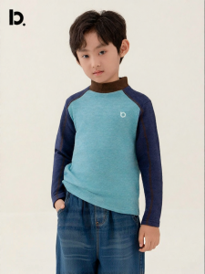 batubatu | Fleece Thick High Neck Windproof T-shirt