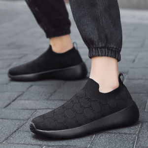 Breathable Sports Casual Shoes for Men and Women Large Size 46 One-Pedal Closing Mesh Upper Fabric Lining Lightweight Spring Fall Season