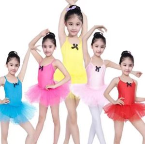 Đầm Múa Ba Lê Cho Bé 12- 42kg. Chất coton co giãn 4 chiều