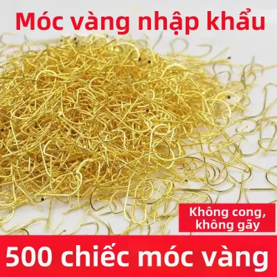 500 Chiếc Móc Câu Mỏng Không Móc Móc Vàng Móc Câu Mỏng Trắng Không Móc Câu Móc Câu Câu Cá Móc Câu Câu Cá