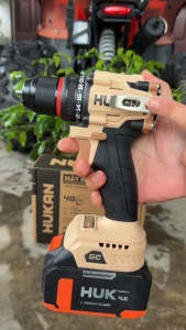 Thân Máy Khoan 21V HUKAN GC-DL1040-Z2 Lực Siết 40N.m Đầu Kẹp 10mm Motor Không Chổi Than