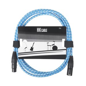IRIN | 3M Microphone Cable Noise Reduction & XLR Adapter – High-Shielding Audio Cable for Electro-Acoustic Guitar Bass & Live Gigs
