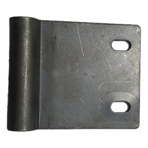 Heavy-Duty Steel Hinge Bracket with 2 Adjustable Slotted Holes Formed Strap Hinge for Gate Door Furniture Industrial Use