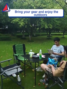 Reclining Camping Chair &leg rest Portable Fishing/Beach Outdoor Hiking Lazy Chairs