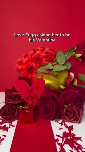 Fuggler Love 22cm Plush Couple Stuffed Animal Wide Eyes Weirdo Doll Soft Collectible Soft Plushies Love for Valentines Day Gift