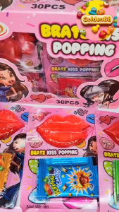 30PCS. BRATZ KISS POPPING CANDY loot bag fillers / paninda/ party favors