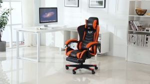 [Hàng loại 1] Ghế Gaming đa chức năng - Ghế Chơi Game Da PU nhập khẩu nguyên chiếc có gác chân kèm gối tựa lưng - King Store