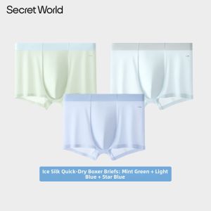 Secret World | Antibacterial Breathable Quick-drying Seamless Mens Underwear