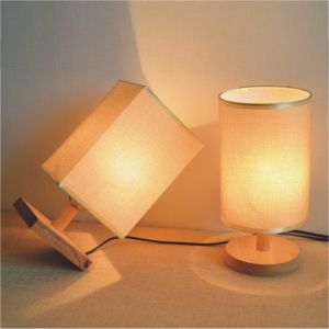 Bedside Lamp DIY Table Lamp Solid Wood Led Small Night Lamp Dried Flower Embossing Salon Hand-Made Painting Lamp Plant Lantern