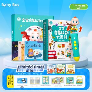 Baby Bus | Educational Enlightenment Interactive Pen For Toddlers 1-4 Years