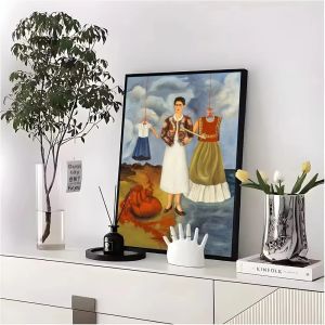 Bộ Tranh Kim Cương 5D Tự Làm Frida Kahlo Tranh Khảm Đầy Đủ Trang Trí Tường Nhà Quà Tặng Kim Cương Acrylic Hình Vuông & Tròn Tranh Thêu Chữ Thập