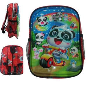 NF Ransel LED paud tas sekolah ransel karakter anak dino spiderman thomas tayo transformer tayo batman bumblebee captain pororo