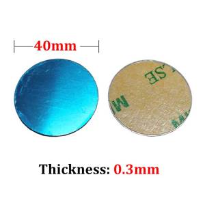 10Pcs Metal Plate Disk Iron Sheet For Magnet Mobile Phone Holder For Magnetic Car Phone Stand Holde 20/25/30/35/40/45/50-70mm