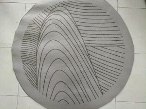 Round Shape Rug Carpet Living Room Carpet Floor Mat Velvet Carpet Rug for Tent 80/100/120 cm