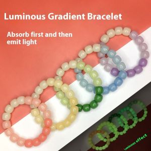 LAL thanh lịch nhựa hình học phát sáng trong bóng tối Bracelet-Nhiều màu sắc có sẵn