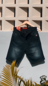 Benclo Celana Jeans Denim Pria Polos Celana Pendek Distro Celana Pria