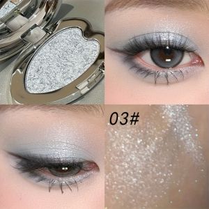 Phấn Mắt Dạng Kem Lấp Lánh Hình Trái Tim Herorange Chất Kem Mềm Mịn Chống Nước Lâu Trôi Quà Tặng Giáng Sinh Một Màu 3g