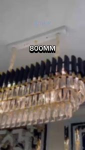 🔥NEW ARRIVAL🔥Crystal Chandelier Luxury Round Oval Wall Light Gold Black Lampu Kristal Gantung ruang tamu 水晶灯