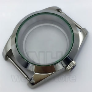 36mm 39mm MILGAUSS Style Polished Case Sapphire Glass Black Dial Lightning Hands Fit NH34 NH35 36 Miyota DG ETA PT5000 movement