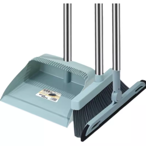2026 New Broom And Dustpan Set Combination for Home Use Wooden Floor Sweeping Water Scraper Broom Sweeping Tool Garbage Shovel