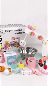BYJ CUCININO Egg Breaking Machine Interactive Kitchen Pretend Toy